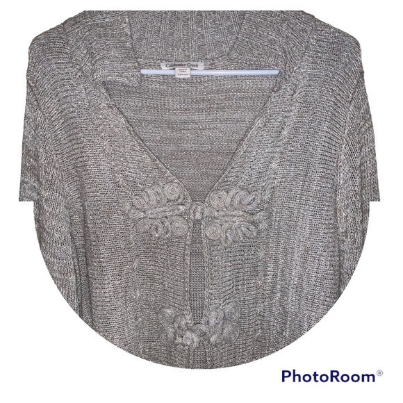 EUC Coldwater Sparkly Embroidered Sweater - Picture 4 of 4